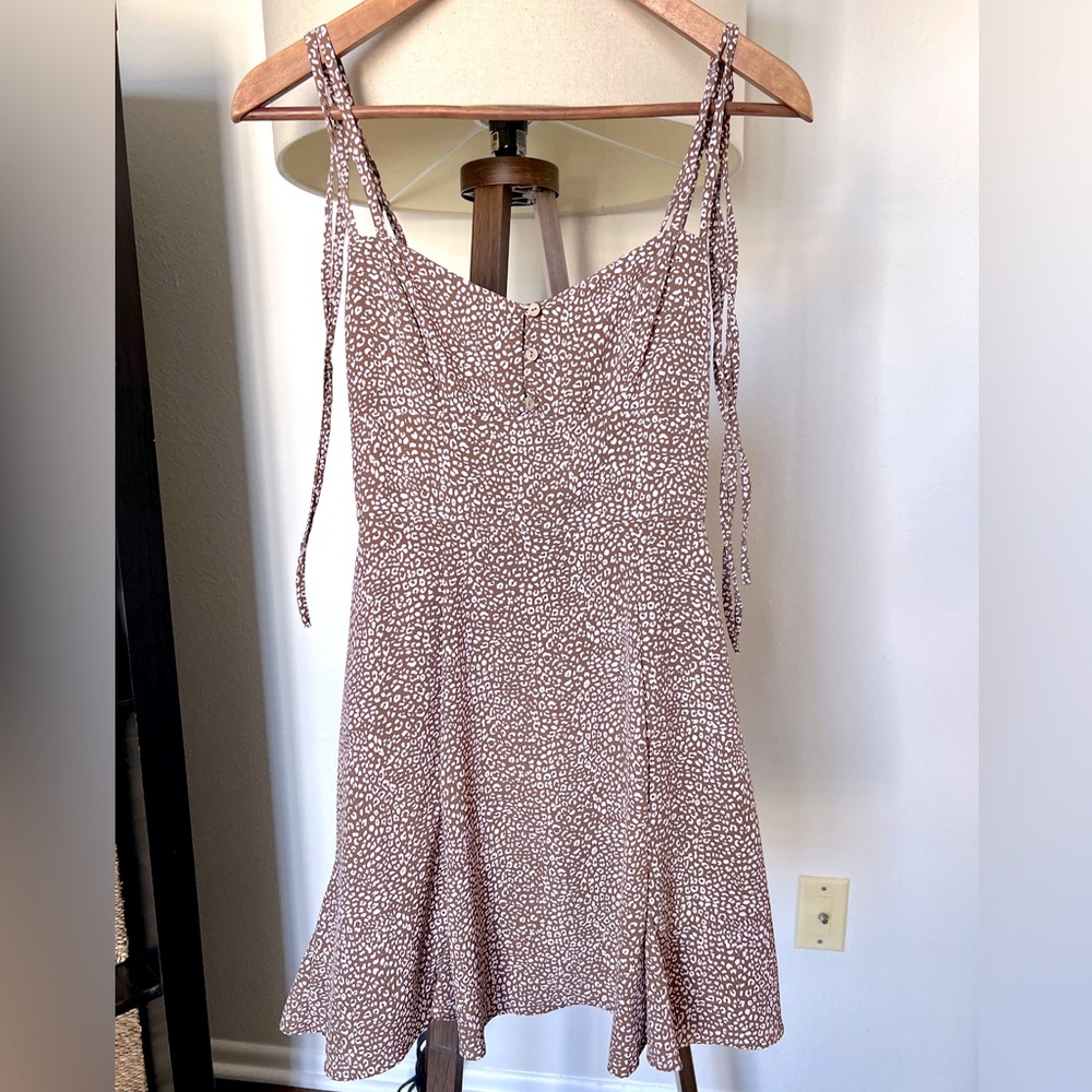 Zara light brown mini dress, size XS